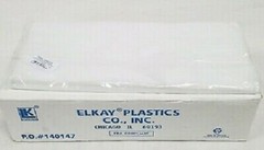 500, 1000 Elkay Plastics Clear 1-Mil Gusseted Bags FDA Poly Baggies Packaging