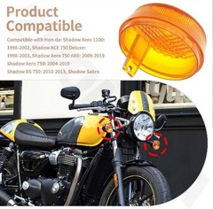 33401-MFR-305 Turn Signal Lens Compatible With Shadow Phantom Spirit Model: 1