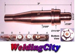 WeldingCity® Acetylene Cutting Tip 1-101 #3 for Victor Torch | US Seller Fast