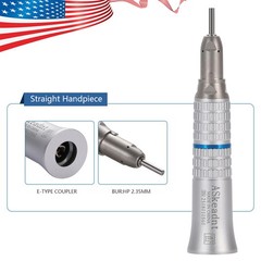 Dental Straight Nose Handpiece 1:1 USA Slow Speed Attachment E-Type