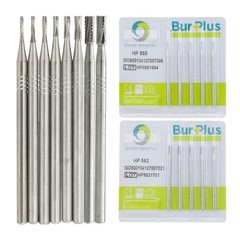 Wave Dental HP Burs Carbide Long Straight Fissure Bur Low Speed Bur HP 555 562