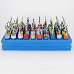 Carburetor Jet Drill Set for Holley .040″-.125″ 50 Pc Carbide 1/8 Shank HS1