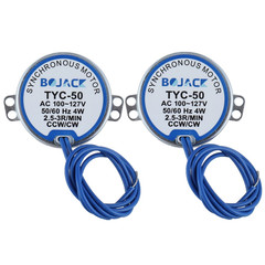 Synchronous Motor AC100~127V Volt 50/60HZ 4W 2.5-3RPM/MIN CW/CCW Turntable Motor