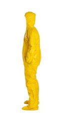 Dupont Tyvek Tychem QC122S Chemical Hazmat Coverall Suit ALL Sizes MD-6XL