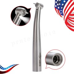 Abdent Dental Fiber Optic LED Handpiece 4 Spray/4 Hole LED Coupling Fit KAVO