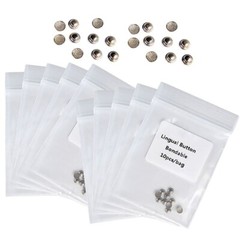 100Pcs AZDENT Dental Orthodontic Round Lingual Button Bondable Type