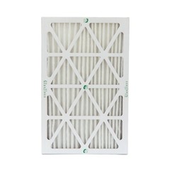16x25x2 MERV 13 Pleated Air Filters by Glafloss. 12 Pack