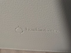 LIGHT BLUE STRAP-CLOSURE FRANKLIN PLANNER 7-RING FAUX LEATHER MINT CONDITION