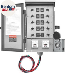 Manual Transfer, 50-Amp 10-Circuit, Prewired Generator Transfer Kit with CS6375