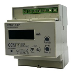 Janitza ECS31-5CP Three Phase Energy Meter 3×230/400V 50Hz -25°C to 55°C