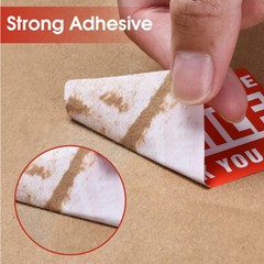 3″x5″ Fragile Handle with Care Thank You Shipping Labels Stickers 500 Per Roll