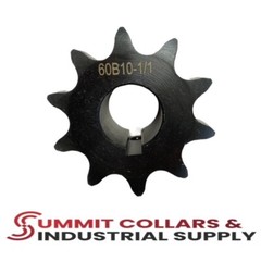#60 Roller Chain Sprocket B Type 1″ Bore 10 Tooth 60B-10-1/1