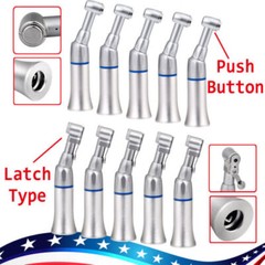 Dental Slow Low Speed Handpiece E-type Push Button/ Latch Contra-Angle NSK Style