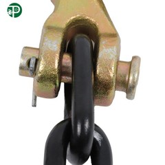 G80 Transport Binder Chain 1/4″ × 14 Ft | Tow Chain with Clevis Grab Hooks