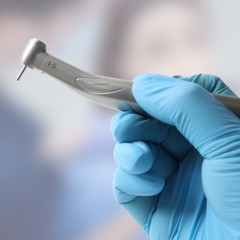 Dental 1:5 Fiber Optic Contra Angle Stainless Steel Increasing Handpiece