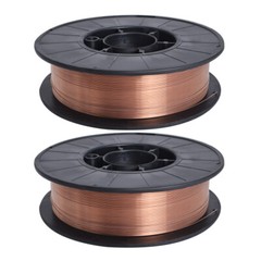 2Pcs 11-lbs Roll ER70S-6 .030″ (0.8mm) Mild Steel MIG Welding Wire