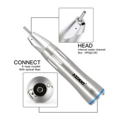 Dental 1:1 Fiber Optic Surgical Straight Nose Cone Low Speed Handpiece AZDENT