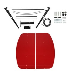 Tuff Top Tractor Canopy For ROPS 52″ X 52″ – Red