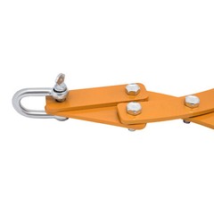 25″ 1000kg/2200lbs Claw Hook, Log Lifting Tongs, Heavy Duty Grapple Timber Claw