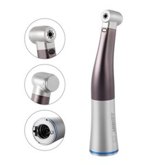 Dental 1:1 LED Fiber Optic Handpiece Internal 4 Spray Low Speed Contra Angle