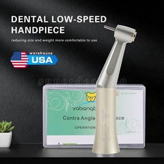 1-10 PCS Dental Contra Angle Low Speed Handpiece Push Fit FG Bur 1.6mm E-TYPE ds