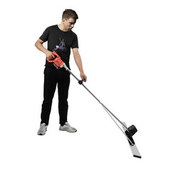 21V Cordless Concrete Vibrators Surface Power Trowel w/ 59″ Screed Blade Rulder