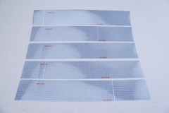 (5) Pack New 2″ x 12″ Silver Reflexite Reflective Conspicuity Tape V82 DOT-C2