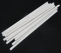 12.875″L x 0.375 OD x 0.25 ID HIGH PURITY PREMIUM ALUMINA CERAMIC TUBE No.: 166