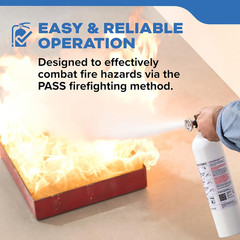 Fire Extinguisher for Boats, Single-Use 5BC