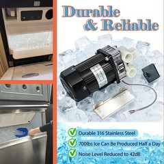 S-0731 Ice Machine Motor KM-1600M Series Ice Machines 120V 60W Water Pump Motor