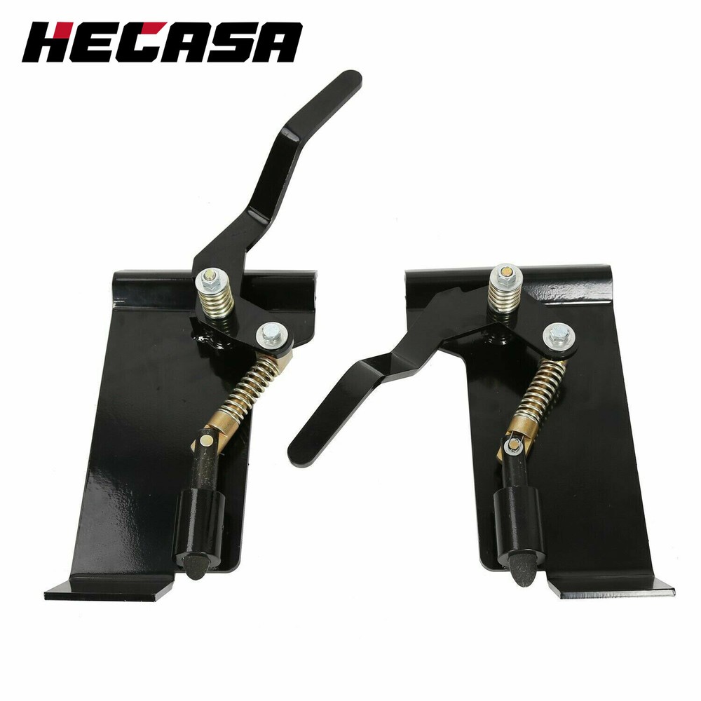 Weld-On Skid Steer Quick Attach Bucket Conversion Adapter Latch Plates Universal