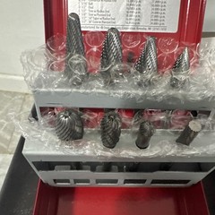 SNAP-ON TOOLS 8 pc Carbide Burr Set Grinding burrs VWB800D USA