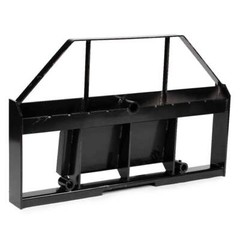 Titan Attachments Mini Skid Steer Pallet Fork Frame, Rated 4000 LB, Quick Tach