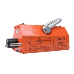 2200Lbs/1000kg Neodymium Hoist Magnetic Lifter Lifting Magnet 2 Safety Factor