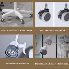 12W Dental Shadowless Operation Lamp 7 LED Surgical Exam Light Stepless Dimming