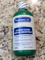 Physicians Care Eyewash Station Additive Concentrate 8 fl oz exp: 10/2027