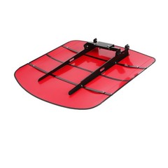 Sun Shield Tuff Top Tractor Canopy – Red For 2″ x 2″ or 2″ x 3″ ROPS 48″ X 52″