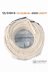 Copperweld 12 AWG 3-Conductor NM-B Copper-Clad Aluminum Building Wire 250 ft