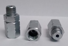 Adapter 1/8-27 NPT Male to Female Swivel 1 Pc