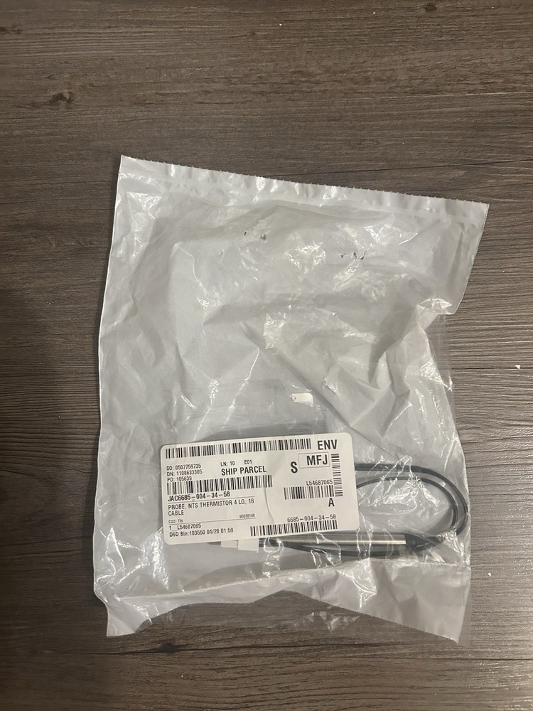 Commercial Dishwasher Thermistor Probe 18″ Cable 6685-004-34-58 Jackson NTS