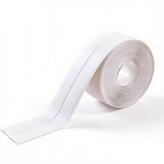 Waterproof Caulk Tape, Self-Adhesive Sealing Tape for Bathtub, Shower, White