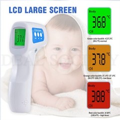 Berrcom Non-Contact Infrared Forehead Thermometer 6-in-1 Model JXB-178