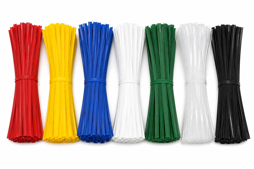 Plastic Twist Ties Pre Cut Bag Sealing Ties – Choice of Length, Color & Quantity