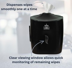 Wall Mounted Gym Wipe Dispenser Commercial Sanitizing Wipes Holder 1500 Count
