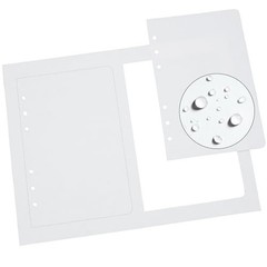 Weatherproof Loose Leaf Copier Paper, 2-4.625″ x 7″ Sheets, 150 Pack, Ideal for