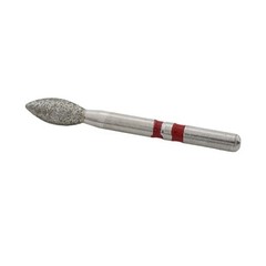Dental Zirconia Diamond Burs Football Fine Z368/023F FG Bur High Speed Burr Red
