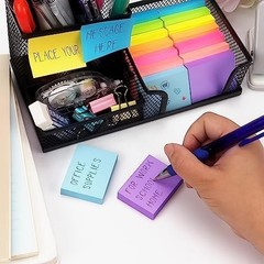 Colorful 1.5×2 Inch Sticky Notes – 8 Pads, 800 Sheets for Effective Reminders