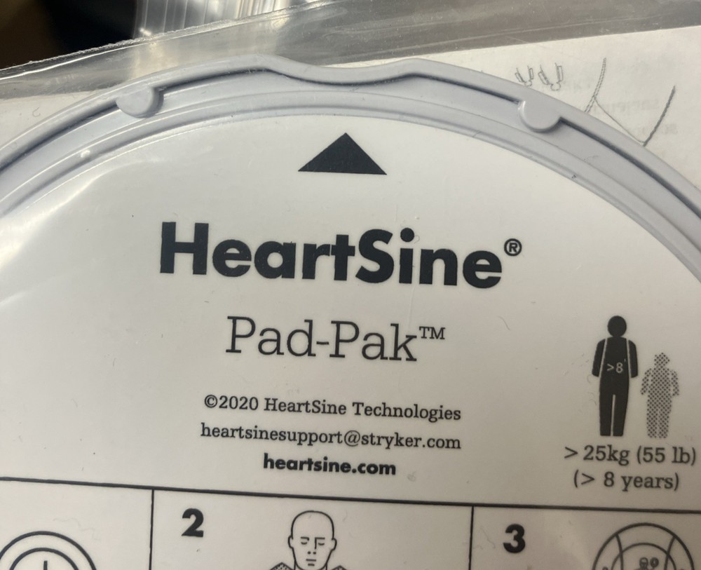 HeartSine Pad-Pak-01 Adult Samaritan Pad Cartridge 5/1/2026