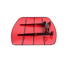Sun Shield Tuff Top Tractor Canopy – Red For 2″ x 2″ or 2″ x 3″ ROPS 48″ X 52″