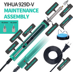 YIHUA 929D-V Electric Desoldering Soldering Iron Solder Sucker Desoldering Pump